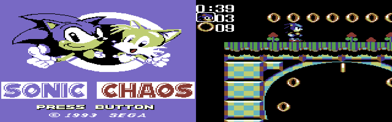 Sonic the Hedgehog Chaos (SMS) - online game