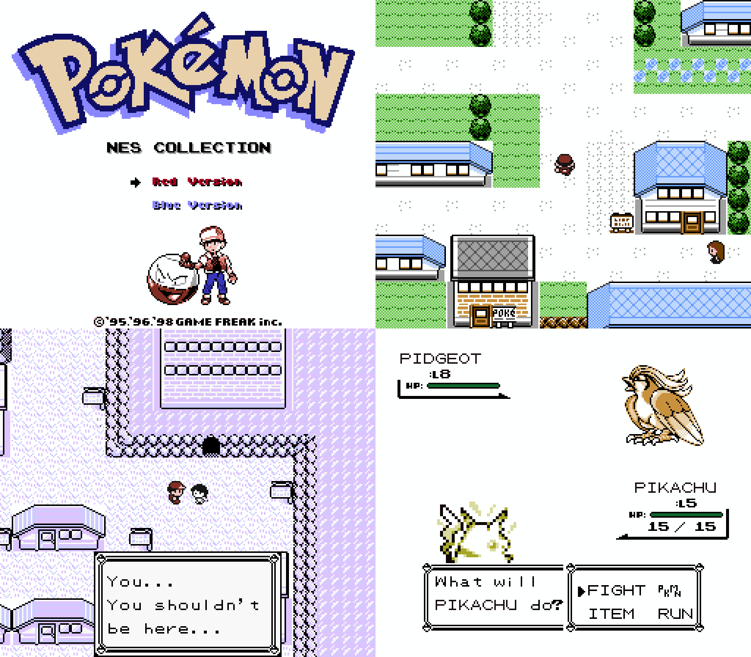 Pokemon red best sale nes