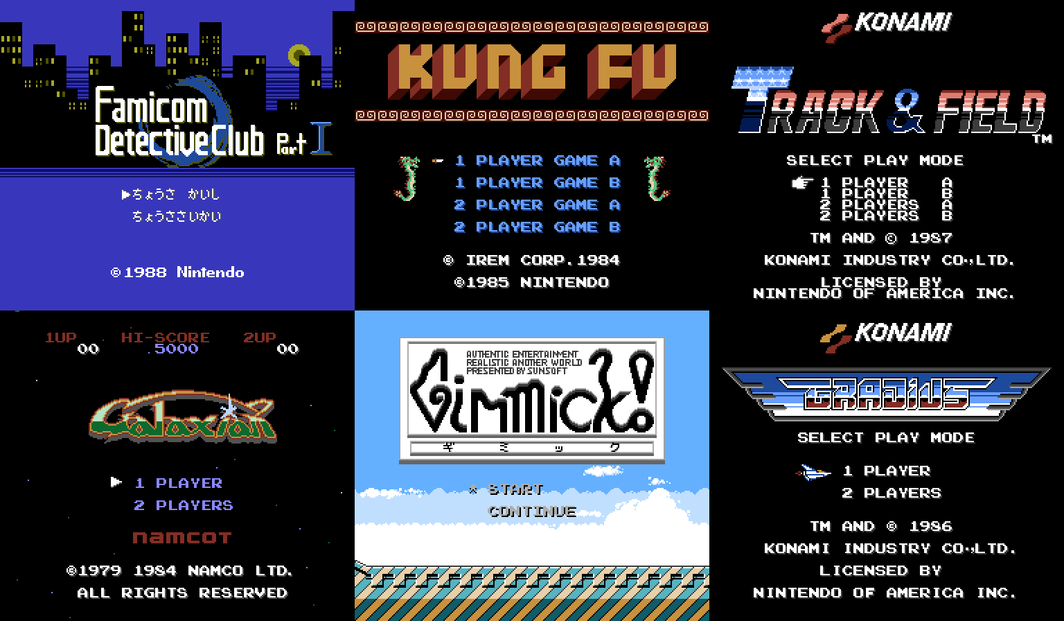 Multiple Redone NES Title Screens! by RetroReimagined on DeviantArt