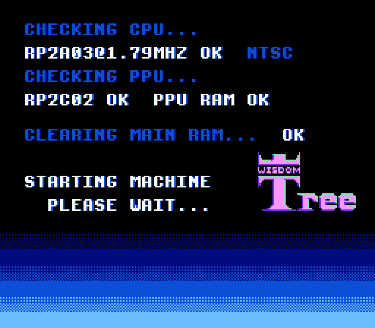 NES Wisdom Tree boot screen if it was good by RetroReimagined on DeviantArt