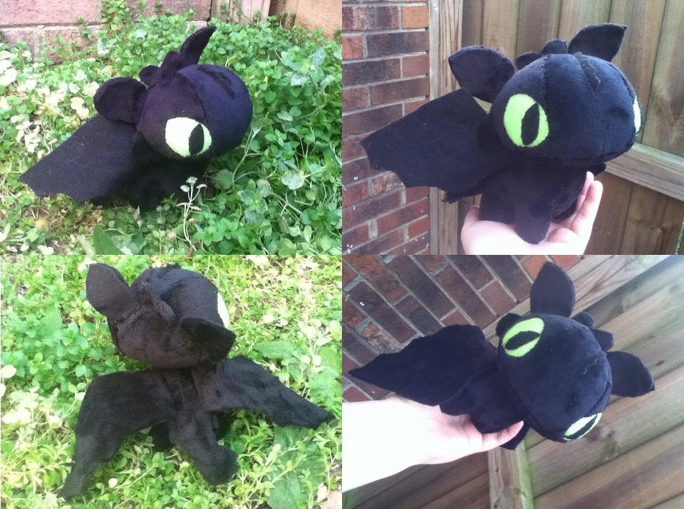 Toothless Plush by Glacideas on DeviantArt