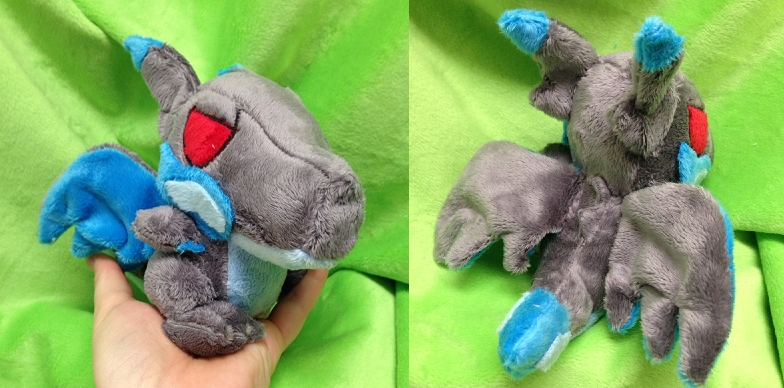 Mega Charizard X Palm Plush