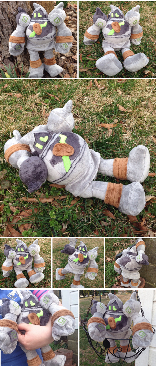 Jointed Shiny Golurk Plush