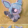 Tiny Glaceon Palm Plush