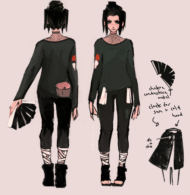 satsuki character design part 2 by almost-electric on DeviantArt