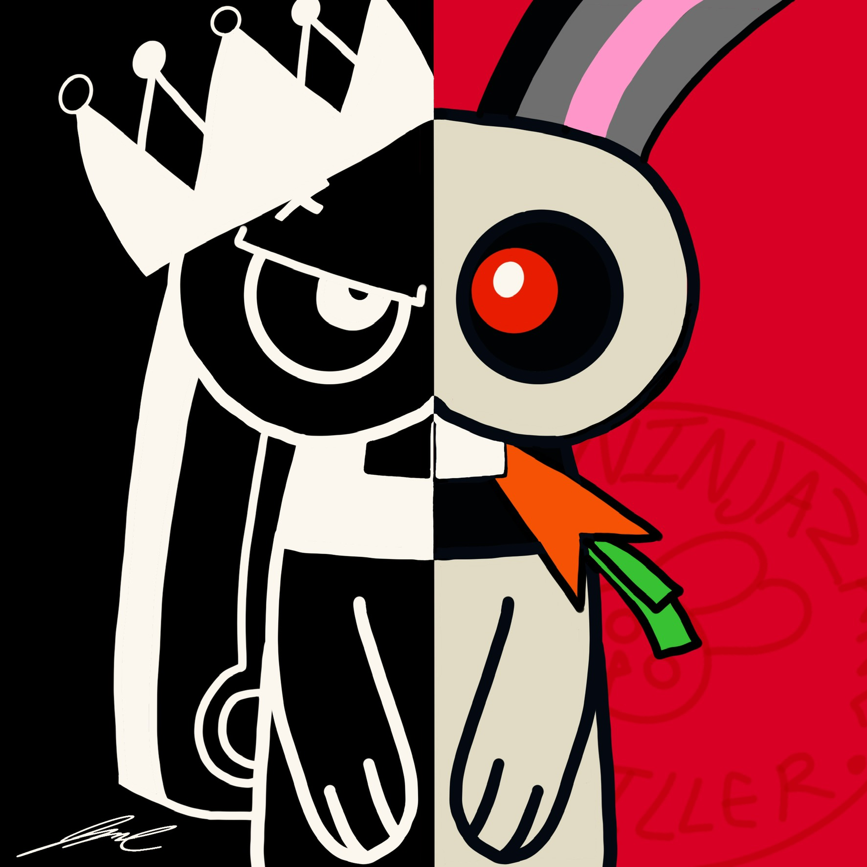 Meme Rabbit King Rabbit King by NinjaZane on DeviantArt