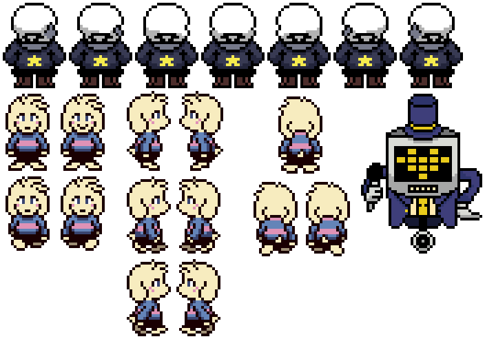 More AU Sprites Source