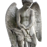 Angel statue stock PNG
