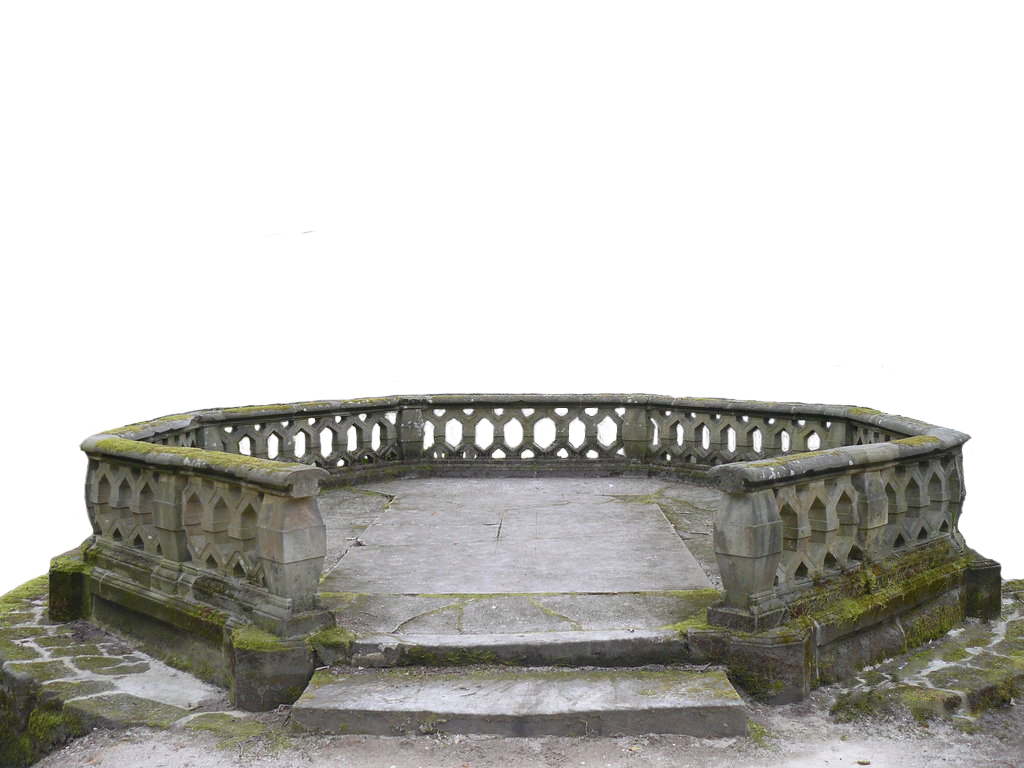 Circular balcony stock PNG