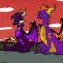 Saphira and (My version ) spyro