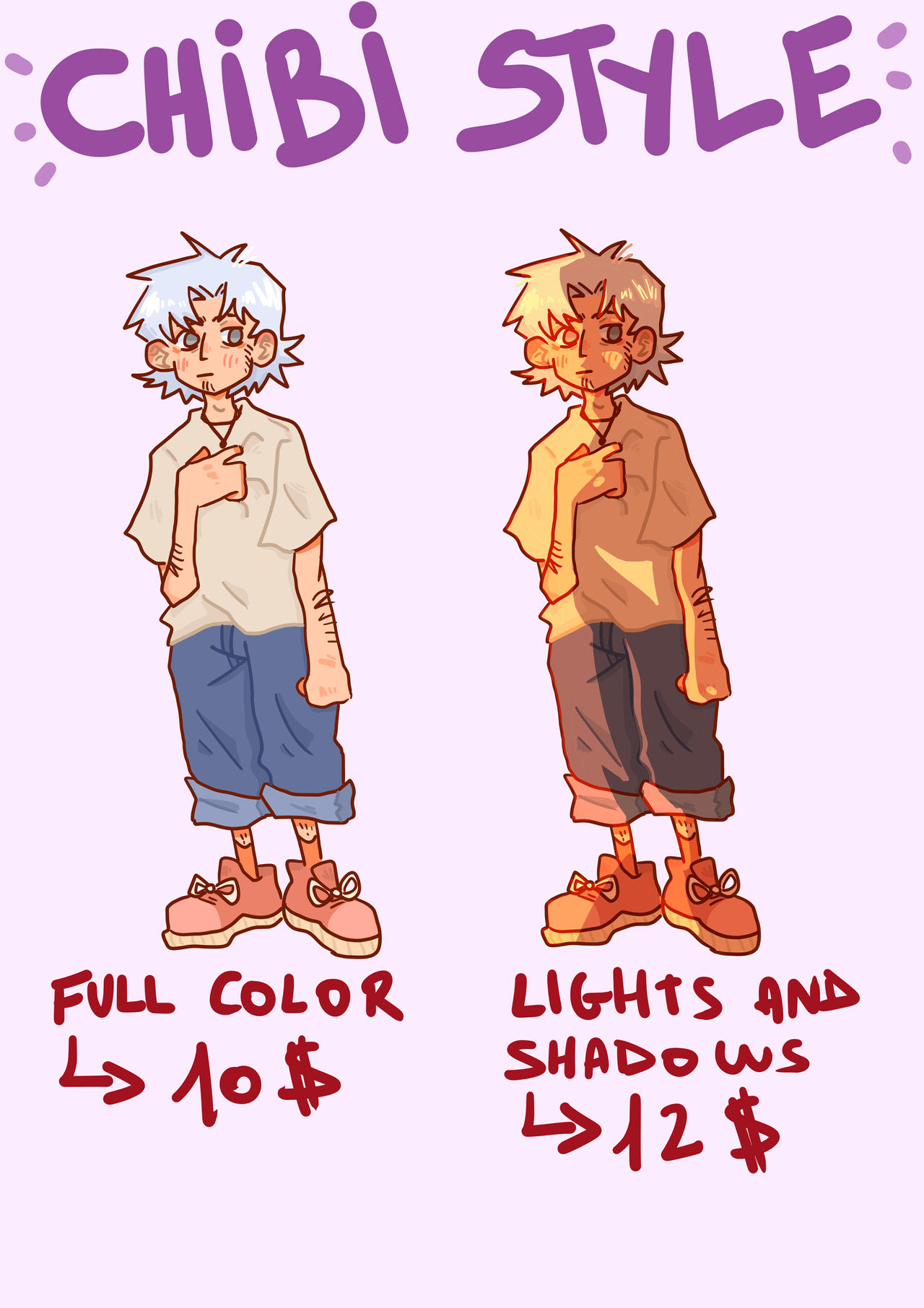 Chibi Style 2 by IvetteGimenez on DeviantArt