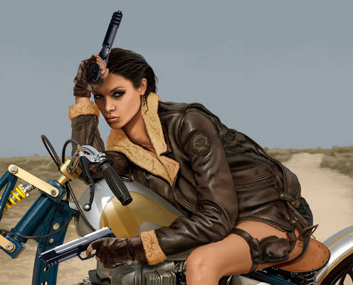 Lara Croft closeup 6