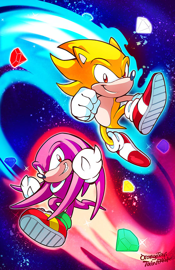 Hyper Knuckles - Sonic Retro