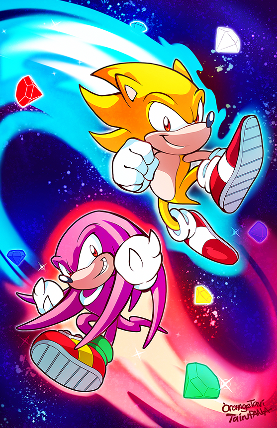 Super and Hyper forms by Super-Knuckles on DeviantArt