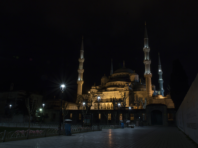 Towards The Blue Mosque