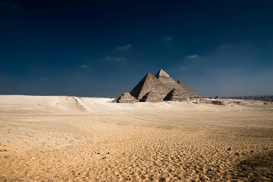 Pyramids of Giza - II by InayatShah