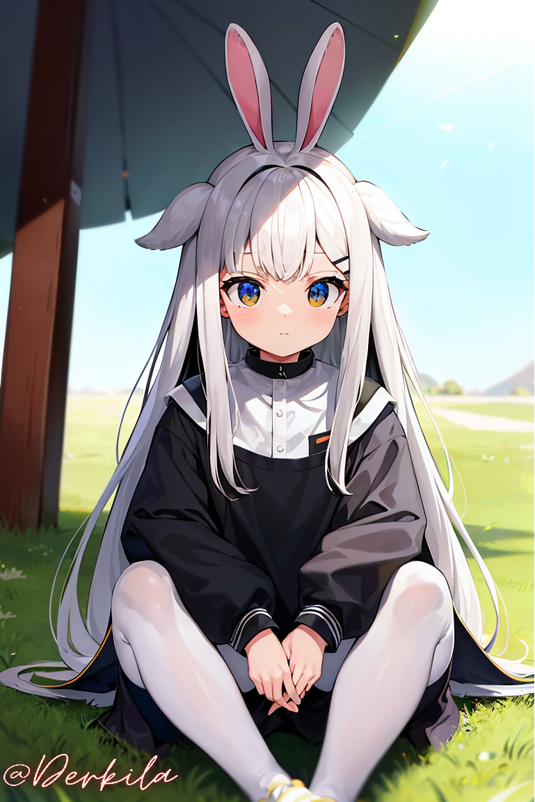 (usagi) (bunny girl) Standing... On the Edge by derkila on DeviantArt