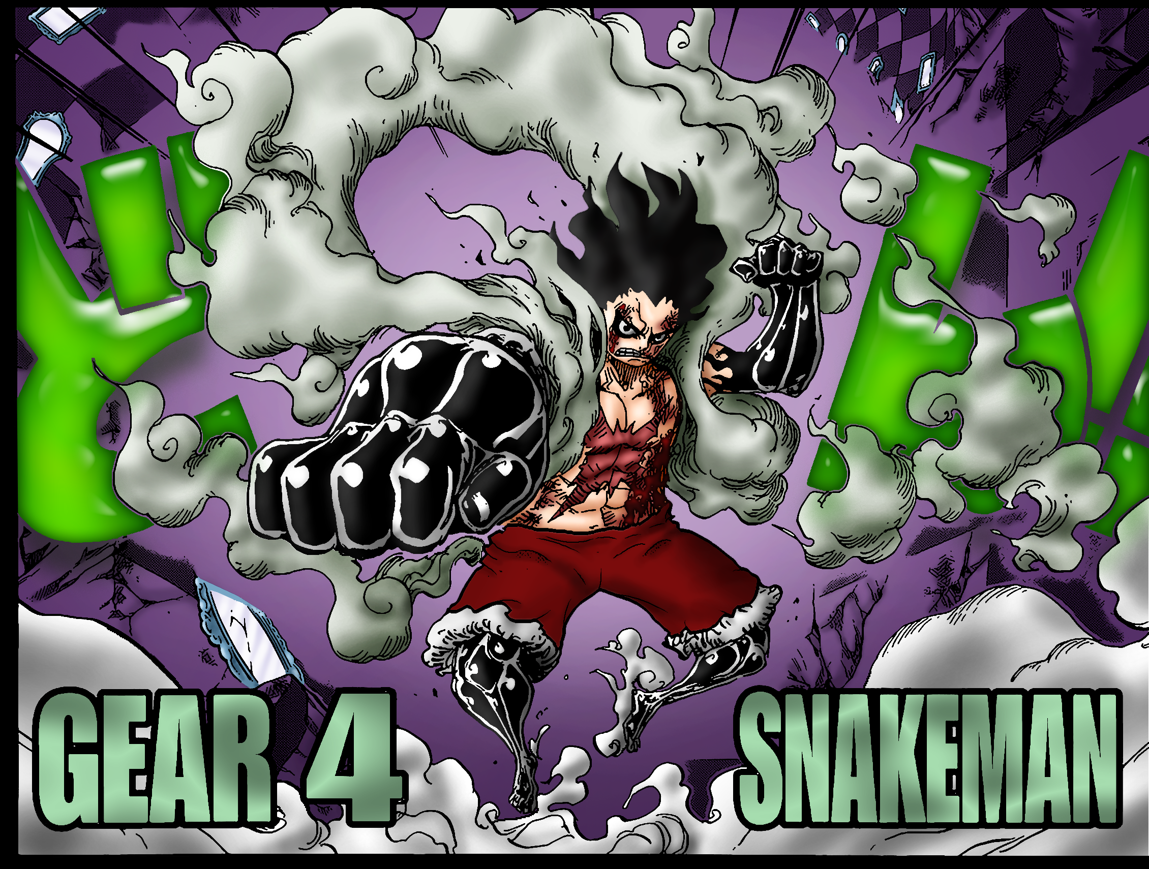 Luffy Gear 4 (Pound Man)