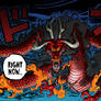 One Piece Coloring - Kaido Dragon Form V2