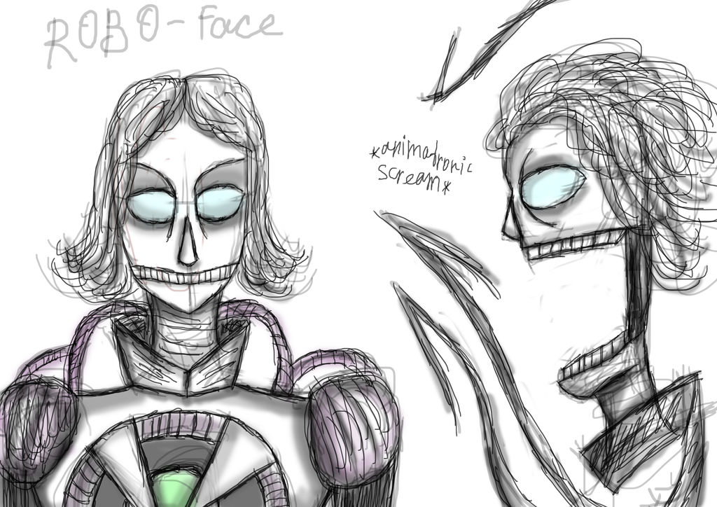 Robo-Face by kiki-mimi222222222 on DeviantArt