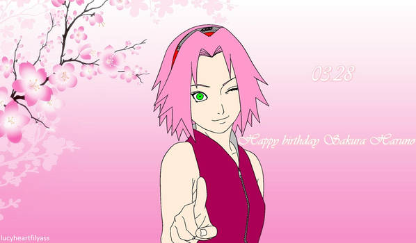 Happy Birthday Sakura Haruno v2