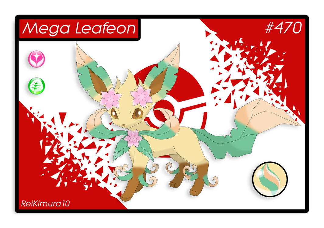 Mega Leafeon (Black Quartz), Wiki Pokemon Fanfiction