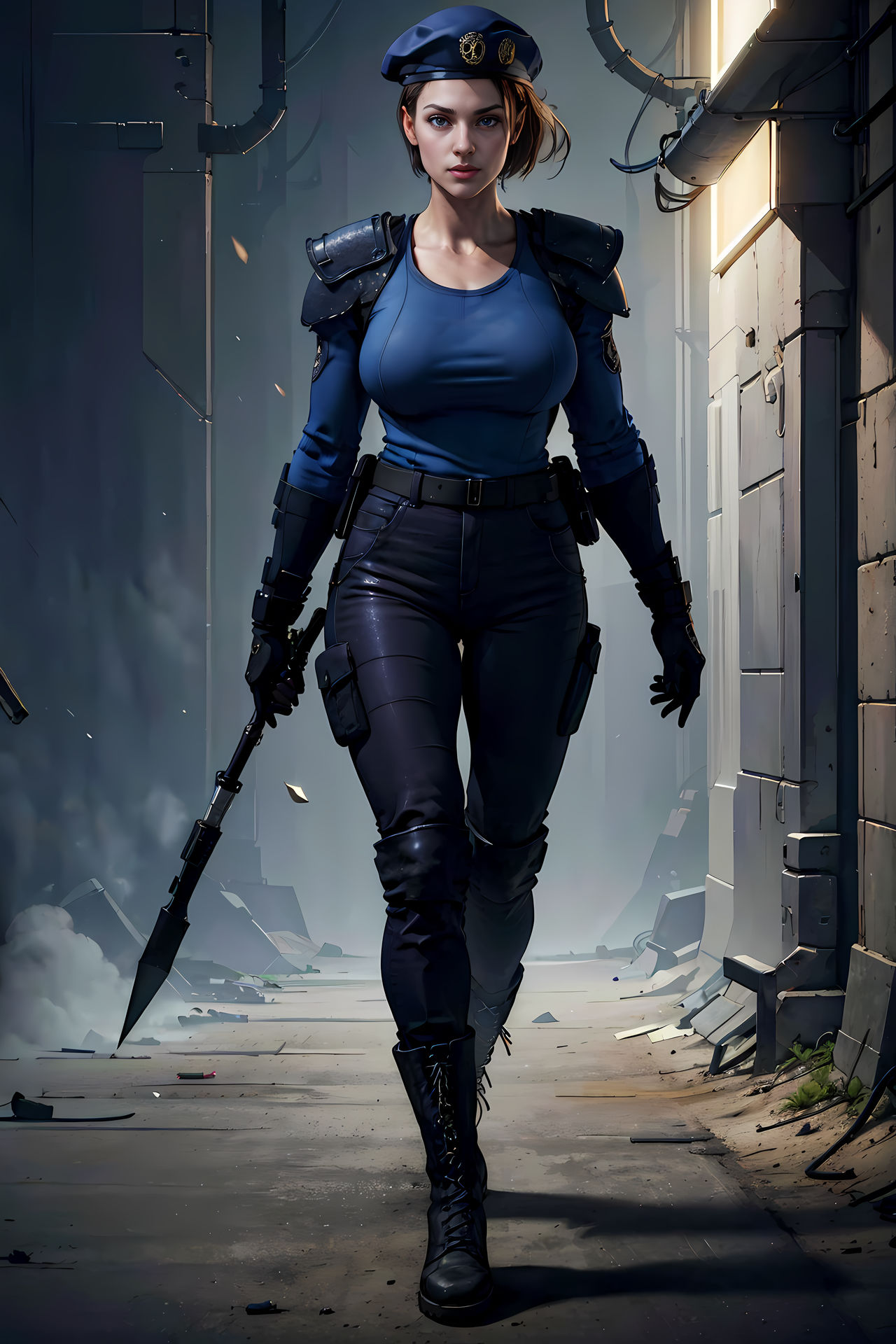 Jill Valentine - Resident Evil I by goldenbrown69er on DeviantArt