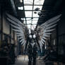 Futuristic Winged Hussar armor 01 - 2023 version