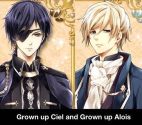 Grown up Ciel and Alois