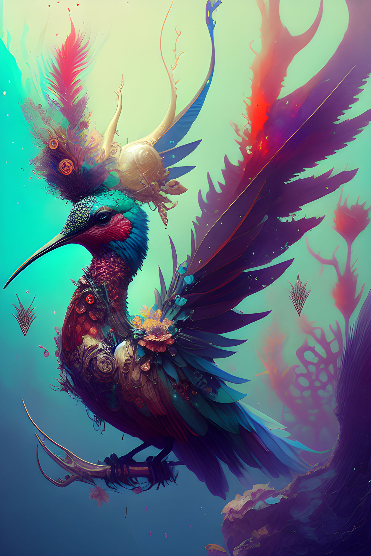 Deviantart Mailbird Hummingbird #1 by aiartdesign on DeviantArt