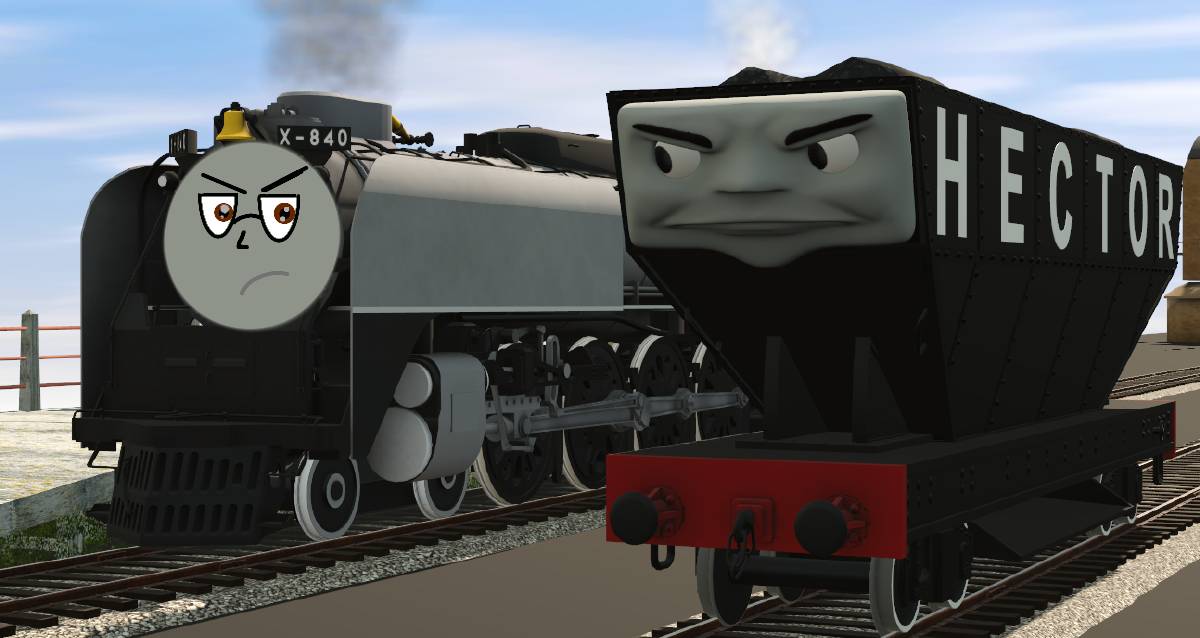 James (FEF-3 version) and Hector the horrid by Jamesroper on DeviantArt