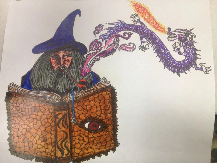 Wizard and Dragon Pipe V2