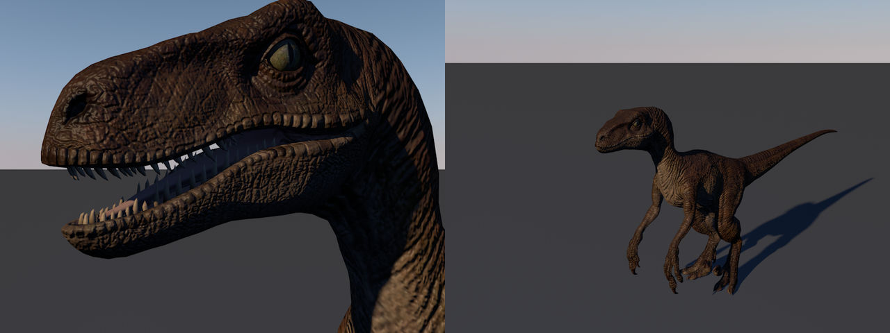 Velociraptor Female Jp1 And Jp2 Fusion by Groxyraptus-rex on DeviantArt
