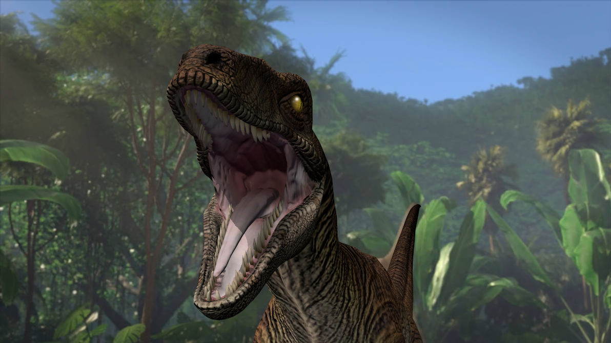 Female velociraptor JP2 in JW:cc by Veliciraptus on DeviantArt