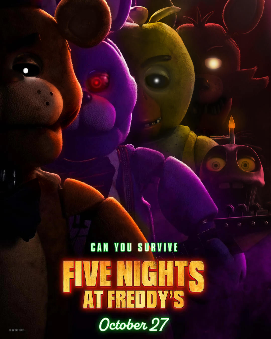 Fnaf movie) puppet poster (edit) by galaxystudios78 on DeviantArt