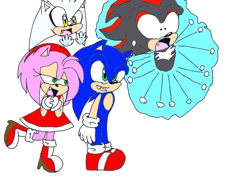 New Sonic, Shadow, Amy by ihearrrtme on DeviantArt