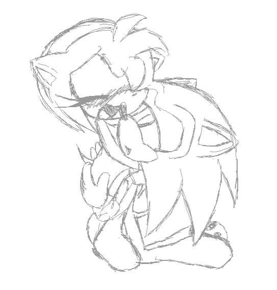 sonamy...... cuddle? sketch