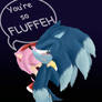 Be my fluffeh valentine: Color