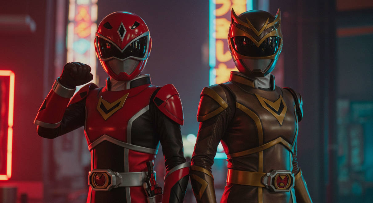 Margaret and Eileen as the Power Rangers by VinnyTovar2005 on DeviantArt