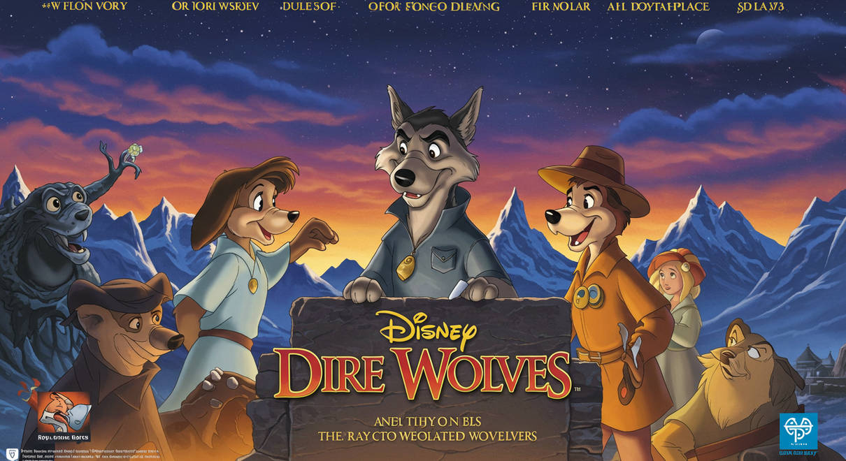 Disney Animated Feature Dire Wolves by VinnyTovar2005 on DeviantArt