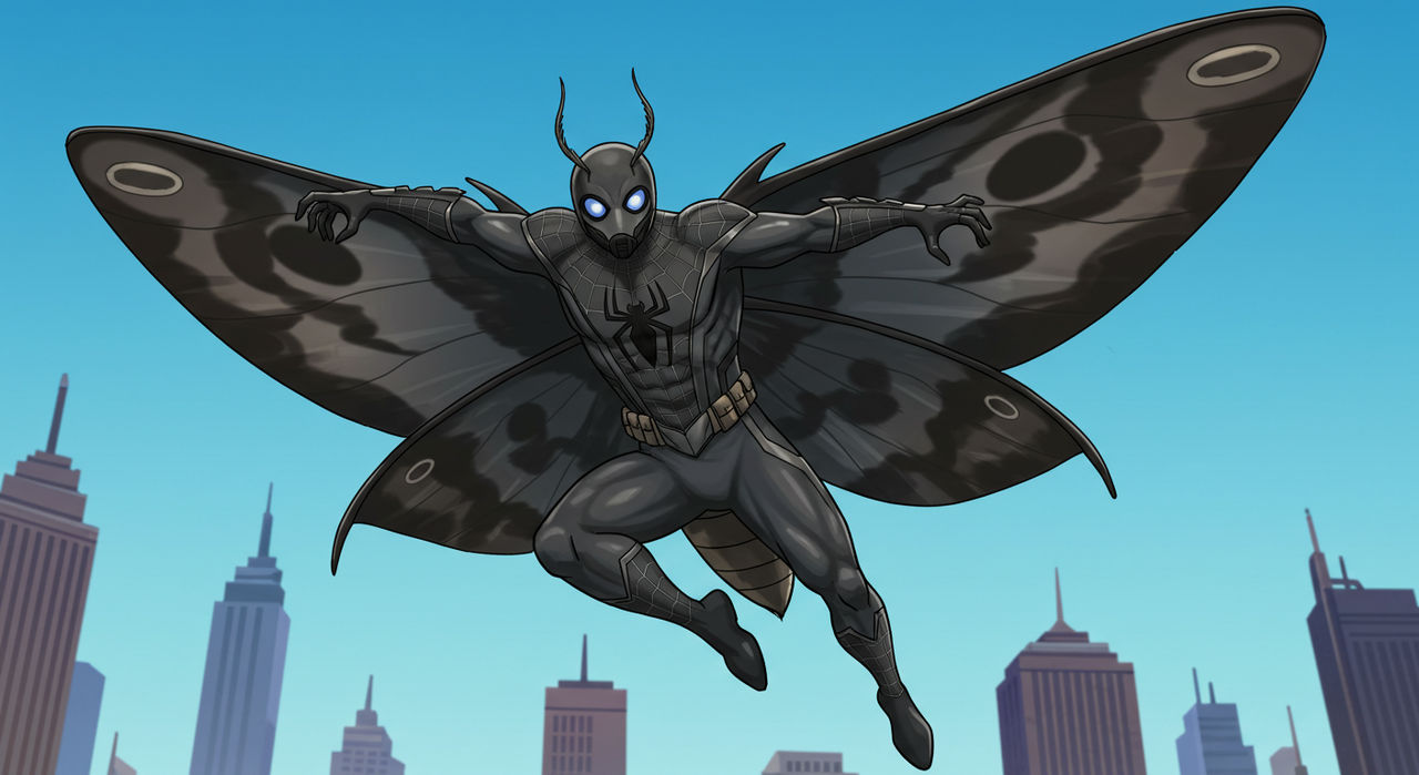 Marvel Moth Mothman (Superhero) by VinnyTovar2005 on DeviantArt