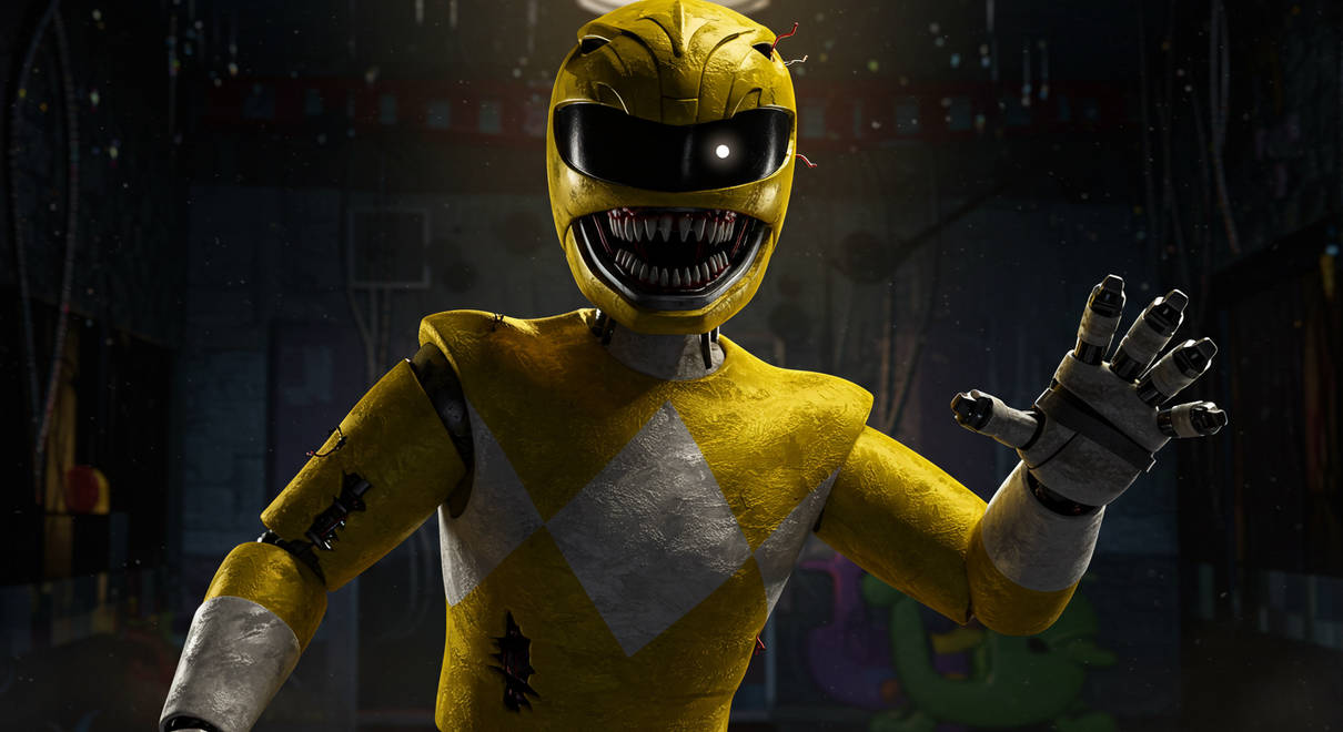 Nightmare Yellow Ranger by VinnyTovar2005 on DeviantArt