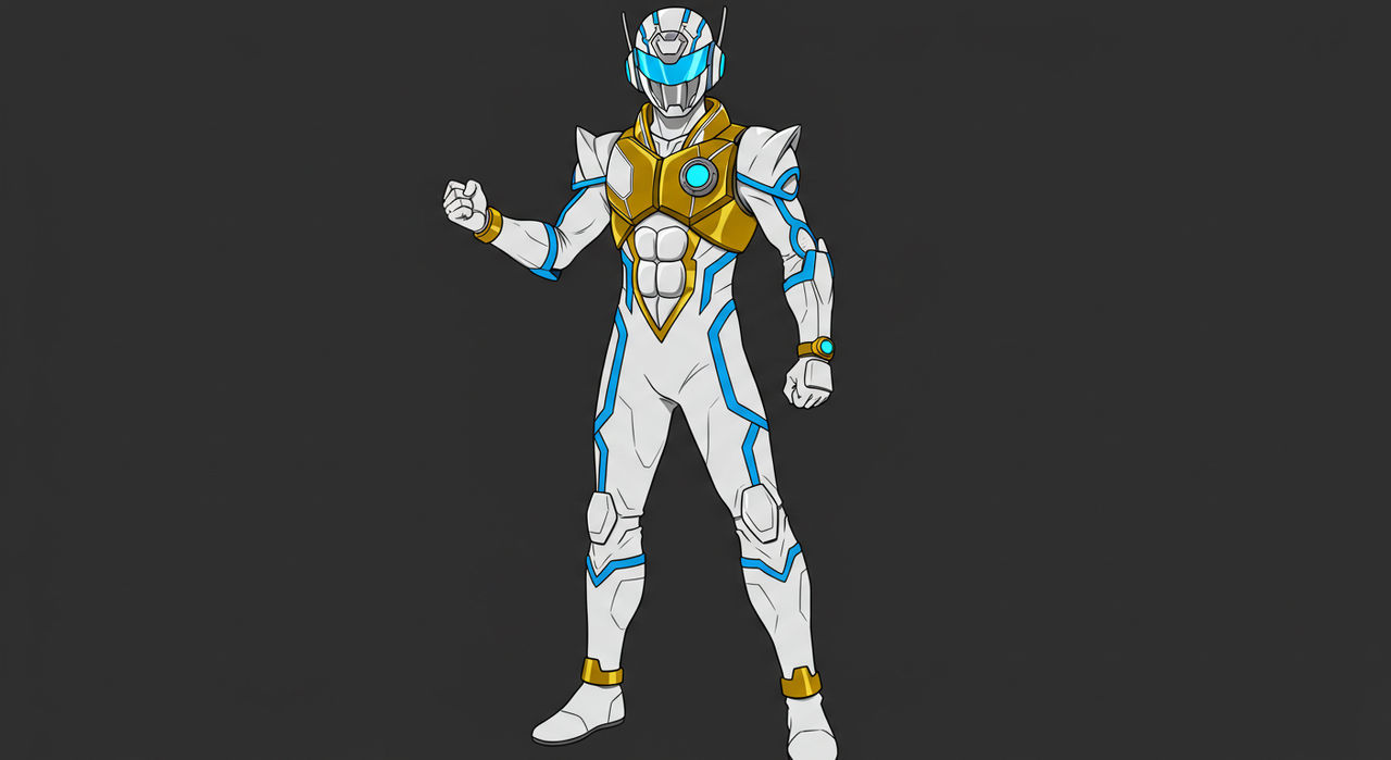 White Rocket Ranger by VinnyTovar2005 on DeviantArt