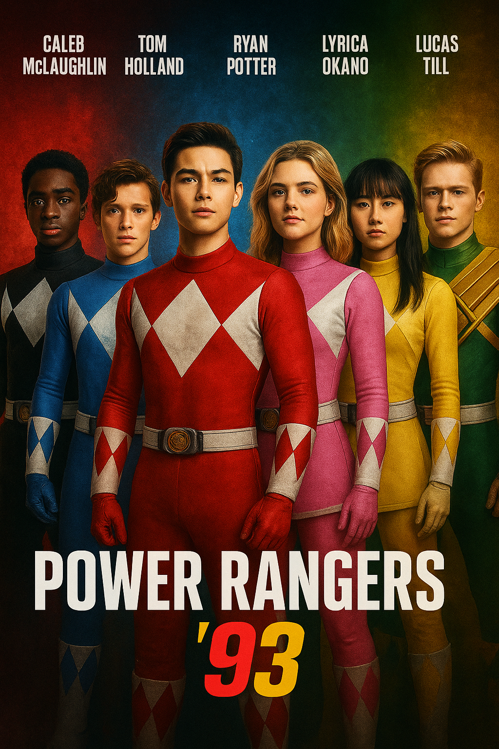 Power Rangers 93 poster by VinnyTovar2005 on DeviantArt