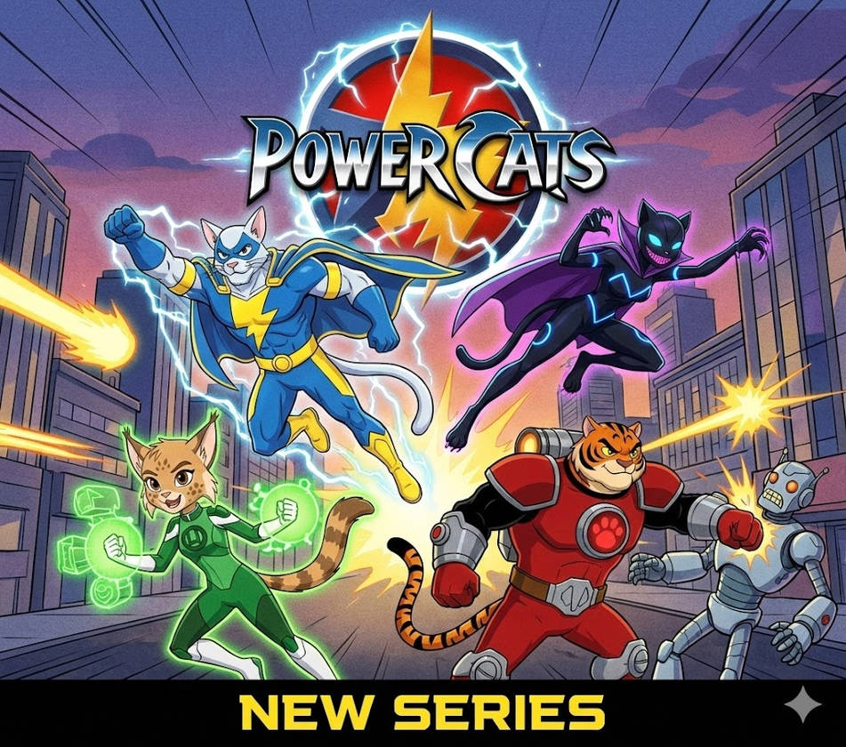 Power Ranger Cat Hero Power Cats by VinnyTovar2005 on DeviantArt