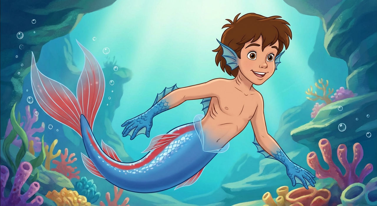Merboy Octopus Merboy Vinny by VinnyTovar2005 on DeviantArt