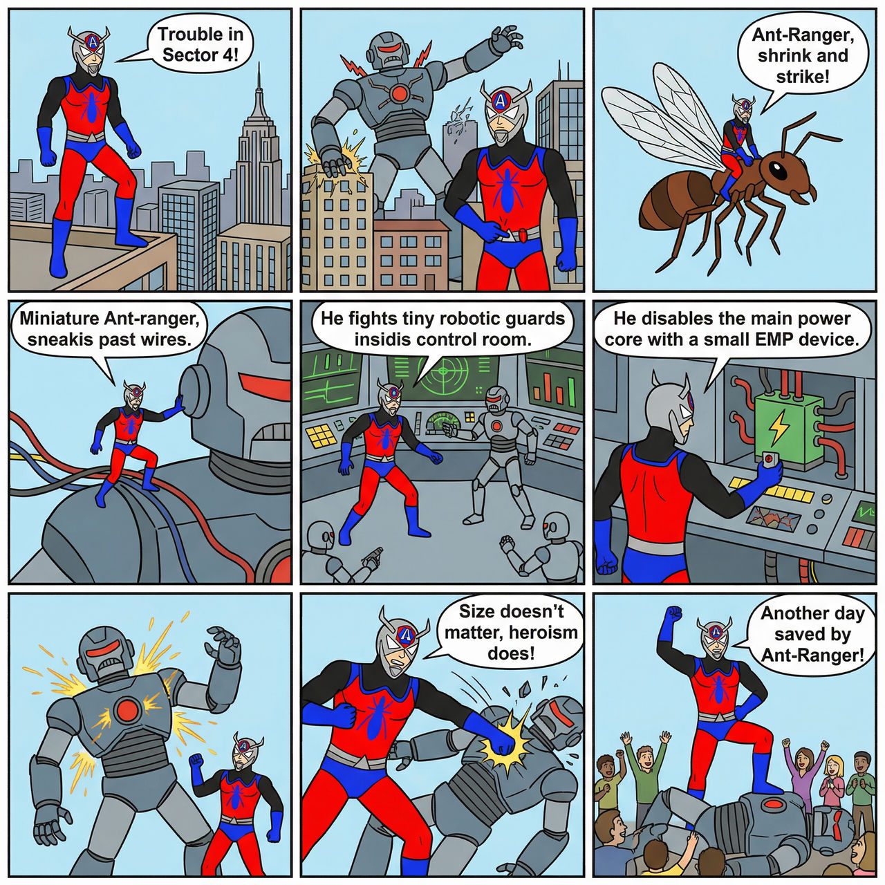 Ant-Ranger comic by VinnyTovar2005 on DeviantArt