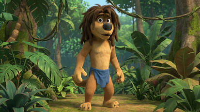 Bodi as Tarzan