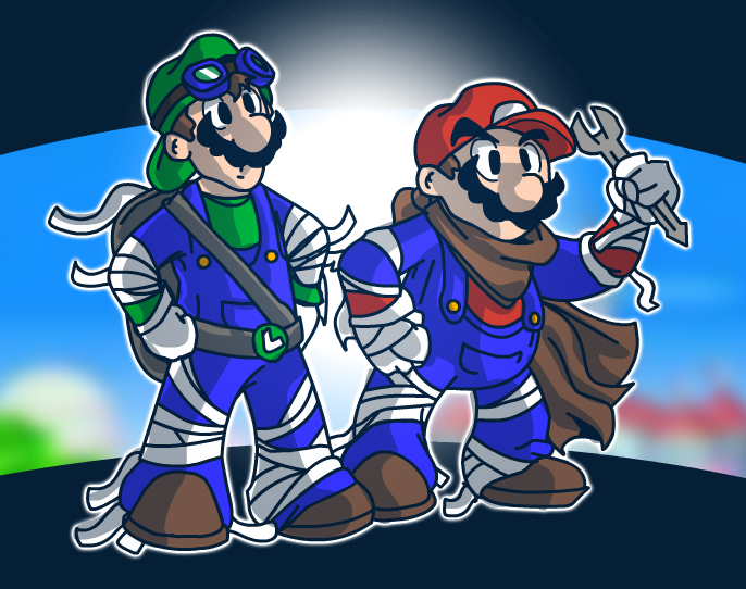 Super Mario Bros. - Sonic Boom Style