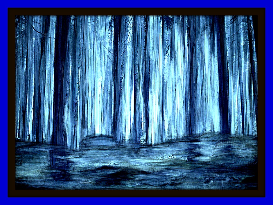 Blue Wood Paint